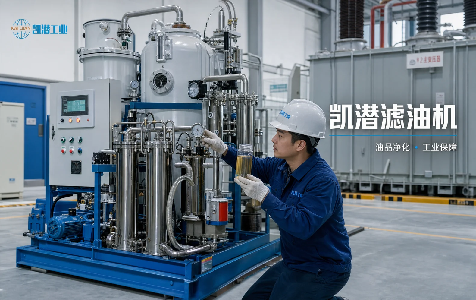 凯潜滤油机案例图片